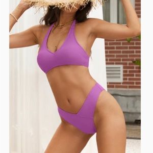 Women’s purple bikini